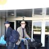 Hugh Laurie, o protagonista do seriado 'House', desembarcou no Brasil na tarde desta terça-feira, 18 de março de 2014