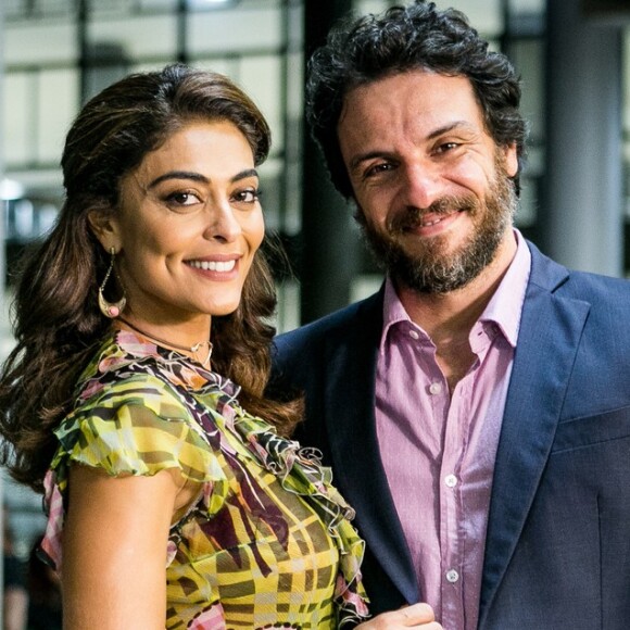 Caio (Rodrigo Lombardi) e Bibi (Juliana Paes) se beijam, na novela 'A Força do Querer', em cenas previstas para irem ao ar em 23 de junho de 2017
