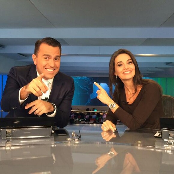 Rodrigo Bocardi foi elogiado ao estrear no 'Jornal Nacional' fazendo dupla com Carla Vilhena