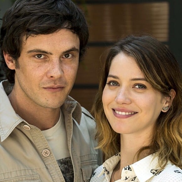 Sergio Guizé e Nathalia Dill engataram o romance no bastidor da novela 'Alto Astral'