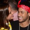 Neymar dedicou a música 'Hoje Acordei Feliz', do Charlie Brown Jr., para Bruna Marquezine em seu Instagram, nesta segunda-feira, 6 de junho de 2017