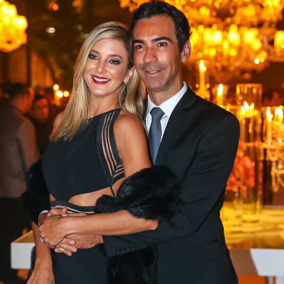 'Amor sem fim', escreveu Ticiane Pinheiro sobre César Tralli