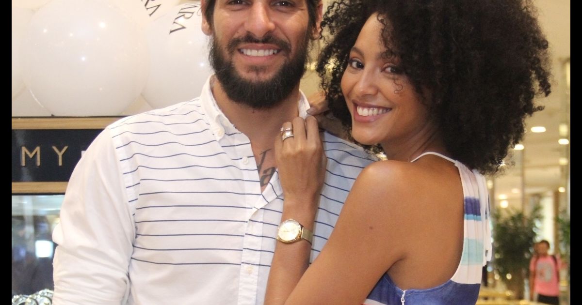 Sheron Menezzes e o noivo, Saulo Fernandes, estão esperando o primeiro ...