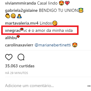 Xandinho Negrão, noivo de Marina Ruy Barbosa, se declarou para a atriz: 'Amor da minha vida'