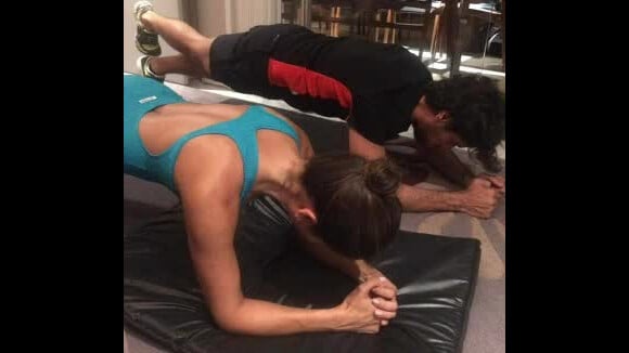 Paula Fernandes se exercita com o namorado: 'Casal unido malha unido'. Vídeo!