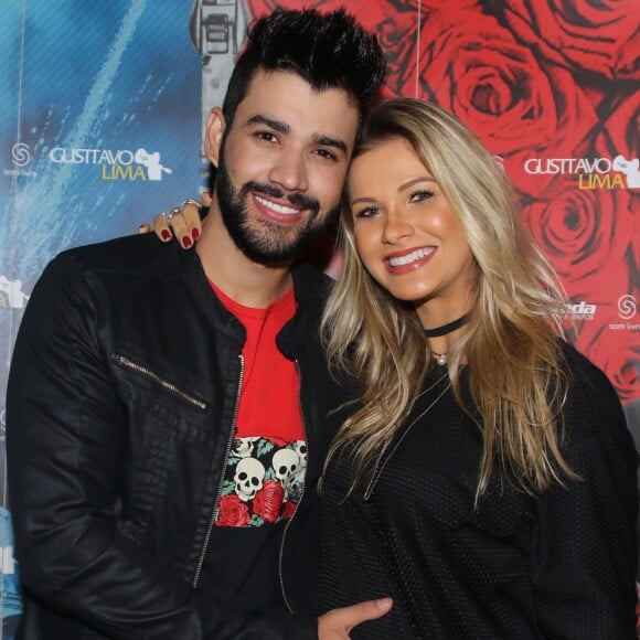 'Faltou você. Volta logo!', escreveu Andressa Suita par Gusttavo Lima, ausente por conta das viagens de de shows