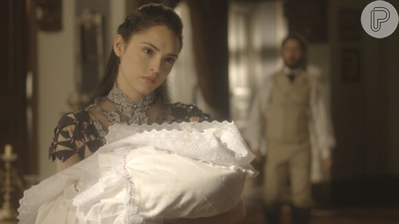 Anna (Isabelle Drummond) é castigada por Thomas (Gabriel Braga Nunes) e vira ama de leite da filha, na novela 'Novo Mundo', a partir de 22 de junho de 2017