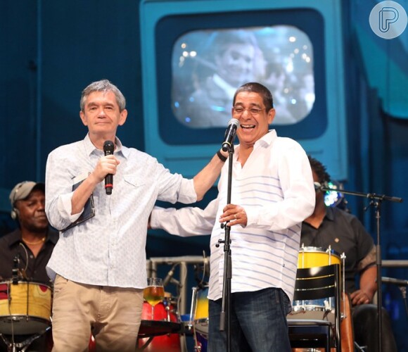 Zeca Pagodinho foi questionado sobre a diferença entre o samba, o partido-alto e o pagode no 'Altas Horas'