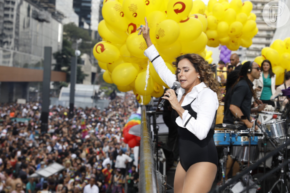 'Mais que uma celebração, a Parada de Orgulho LGBT é uma atitude política', completou Daniela Mercury