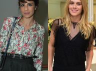 Maria Ribeiro troca beijo com Carolina Dieckmann em ato contra homofobia