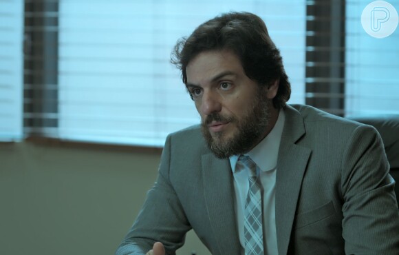 Caio (Rodrigo Lombardi) também briga com Bibi (Juliana Paes) e ameaça mandar prendê-la, na novela 'A Força do Querer'
