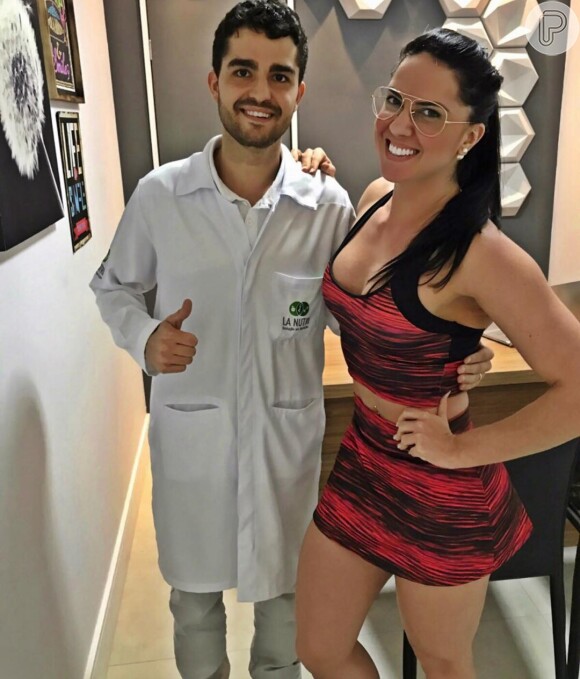 Graciele Lacerda voltou ao nutricionista depois de cinco meses