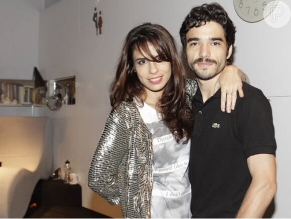 Maria Ribeiro é casada com o ator Caio Blat, com quem tem um filho