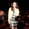 Tainá Müller aposta no xadrez no São Paulo Fashion Week