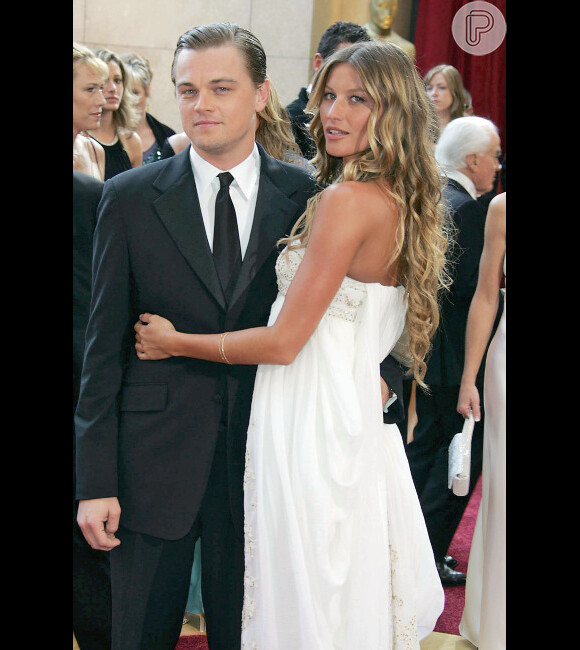 Leonardo DiCaprio teve um relacionamento de cinco anos com Gisele Bündchen