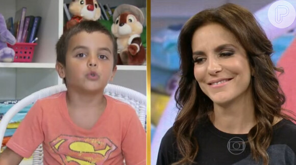 Marcelo, filho de Ivete Sangalo com o nutricionista Daniel Cady, se declarou para a mamãe, que ficou emocionada