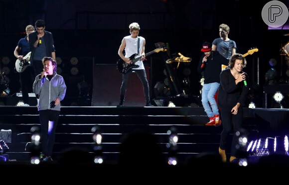 One Direction também tocou em São Paulo, no dia 10 de maio de 2014