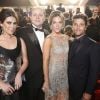 Fernanda Paes Leme, Giovanna Ewbank e Bruno Gagliasso posam no tapete vermelho do Festival de Cannes 2013