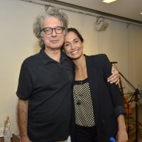 Camila Pitanga participa de palestra-show ao lado do diretor Hamilton Vaz
