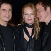 Uma Thurman e John Travolta assistem exibição de 'Pulp Fiction' em Cannes 2014