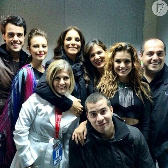 Ivete Sangalo recebeu a presença de famosos no Rock in Rio Lisboa 