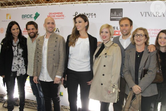 Filme 'Os Homens São de Marte...E é pra lá que eu vou' é lançado por elenco em São Paulo