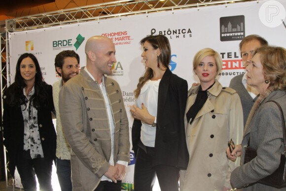 Filme 'Os Homens São de Marte...E é pra lá que eu vou' é lançado por elenco em São Paulo