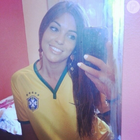 Patricia Dominguez descarta relacionamento com o jogador brasileiro David Luiz