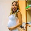 Patrícia Abravanel está grávida de seis meses de Pedro, seu primeiro filho com o namorado, Fábio Faria