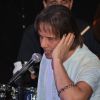 Roberto Carlos canta em show do filho Dudu Braga no Mata Café, em São Paulo