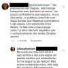 Juliana Alves rebateu a crítica de um internauta no Instagram