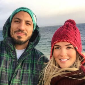 Fernando Medeiros anunciou o fim de seu casamento com Aline Gotschalg em novembro de 2017