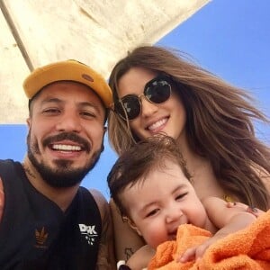 Aline Gotschalg é mãe de Lucca, de 1 ano, fruto da união com Fernando Medeiros