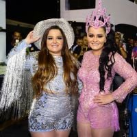 Maraisa muda fantasia em estreia no Carnaval com a irmã, Maiara: 'Mais corpo'