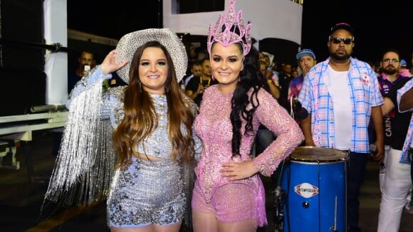 Maraisa muda fantasia em estreia no Carnaval com a irmã, Maiara: 'Mais corpo'
