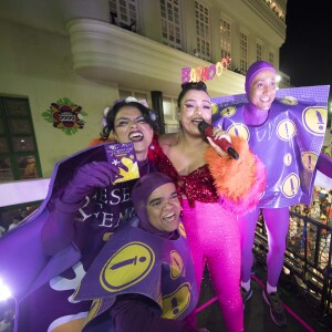 Preta Gil faz campanha pelo uso de preservativo no Carnaval