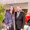 Patrick Doering e Thomaz Azulay no Baile do Copa, realizado no hotel Belmond Copacabana Palace, na Zona Sul do Rio de Janeiro, neste sábado, 10 de fevereiro de 2018