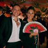 Cyrille Reboul, CEO da Webedia Brasil, foi acompanhado da mulher, a atriz e cantora Claire Nativel, para o Baile do Copa, realizado no hotel Belmond Copacabana Palace, na Zona Sul do Rio de Janeiro, neste sábado, 10 de fevereiro de 2018