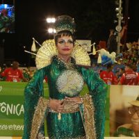 Quitéria Chagas usa quimono estilizado em desfile: 'Mandei medidas por mensagem'