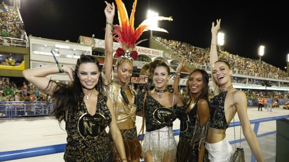 Angels da Victoria's Secret curtem Carnaval do Rio em camarote. Fotos!