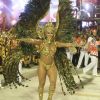 Viviane Araujo dá vida a uma rainha egípcia no Carnaval 2018 do Salgueiro, que traz como enredo 'Senhoras do Ventre do Mundo', exaltando as grandes matriarcas negras da história