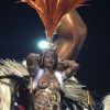 Iza representou no desfile de carnaval do Salgueiro a guerreira que traduz a força da mulher negra: 'Muito honrada'