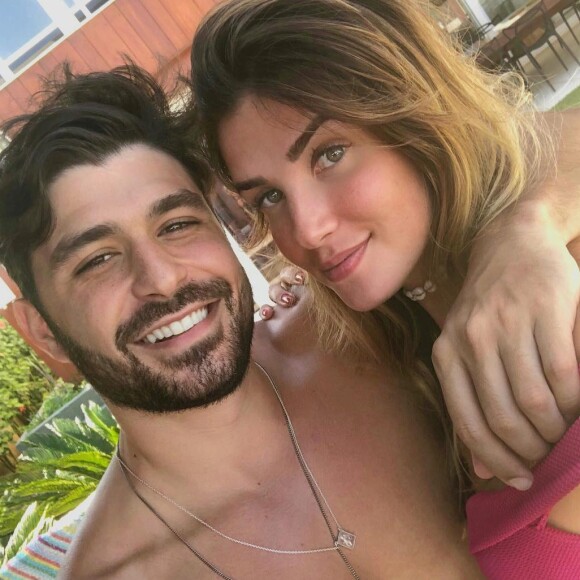 Aline Gotschalg e Geraldo Souto sempre trocam declarações apaixonadas no Instagram
