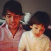 Kaká publica mensagem para o filho, Luca, no aniversário de 6 anos do menino (10 de junho de 2014)