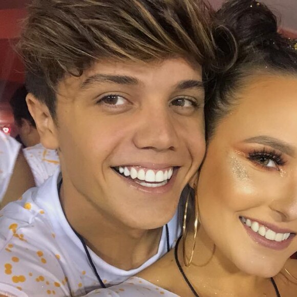 'Sorte a minha de ter encontrado meu par', escreveu Larissa Manoela, namorada de Leo Cidade