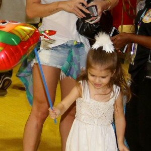 Ceará filmou cada momento da filha, Valentina, no circo