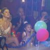 Filha de Ceará e Mirella Santos, Valentina acompanhou cada momento do show no circo