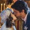 Na novela 'Tempo de Amar', Inácio (Bruno Cabrerizo) tirará aliança e terminará casamento com Lucinda (Andreia Horta)