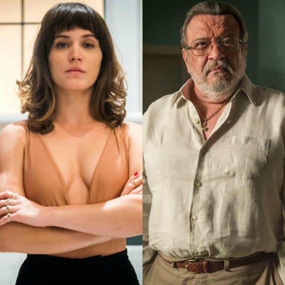 Clara (Bianca Bin), com a ajuda de Elizabeth (Gloria Pires), confirma com Caetana (Laura Cardoso) que Gustavo (Luis Melo) é o sócio misterioso do bordel, no capítulo que vai ao ar sexta-feira, dia 2 de março de 2018, na novela 'O Outro Lado do Paraíso'