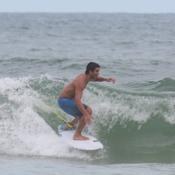 André Resende mostrou toda sua habilidade no surfe